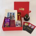 Anniversary gift box for couples