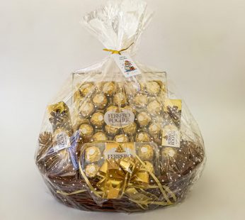 Special Yummy gift hampers with delicious Ferrero Rocher Chocolates