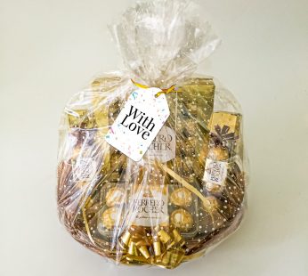 Flavorful Yummy gift hampers with delicious Ferrero Rocher Chocolates