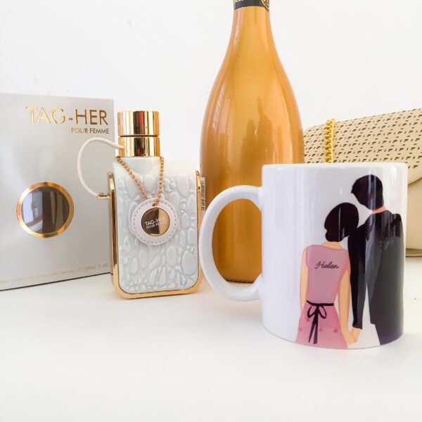 Celebrate Her Women's Day Gift Hamper Box With Chocolates, Sling Bag, Perfume, And More - Image 4