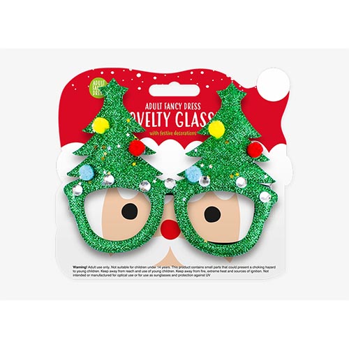 Christmas Fancy Eye Glass