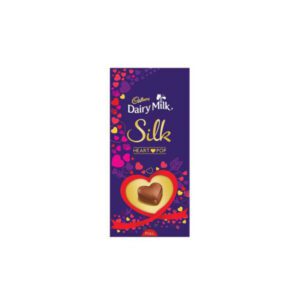 dairy milk silk heart pop