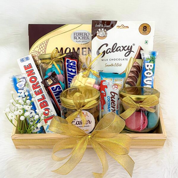 Celebrate Easter 2023 with the finest Easter gift combo of indulging chocolates, wine, cakes, cookies, and more