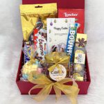 Browse through our latest addition of trendy and cool Easter gift boxes that enclose exquisite chocolates, wine, and cakes perfect for your family and friends