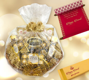 Ferrero collection Diwali gifts hamper with delicious Diwali chocolates
