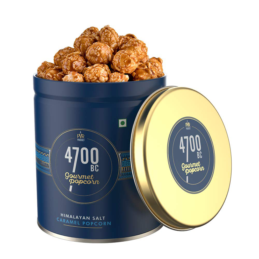 Himalayan Salt Caramel Popcorn Tin 125g