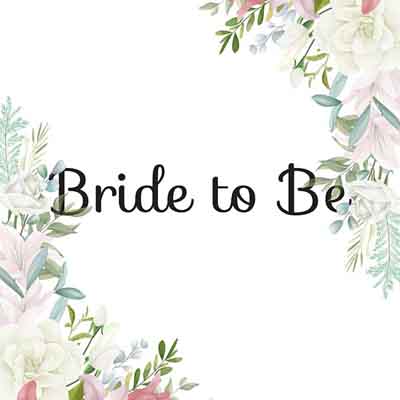 Bride To Be Greeting Card 4×6 inch