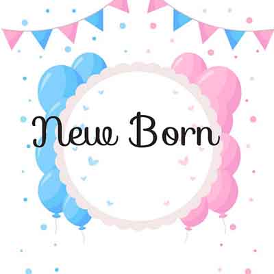 New Born Greeting Card 4×6 inch