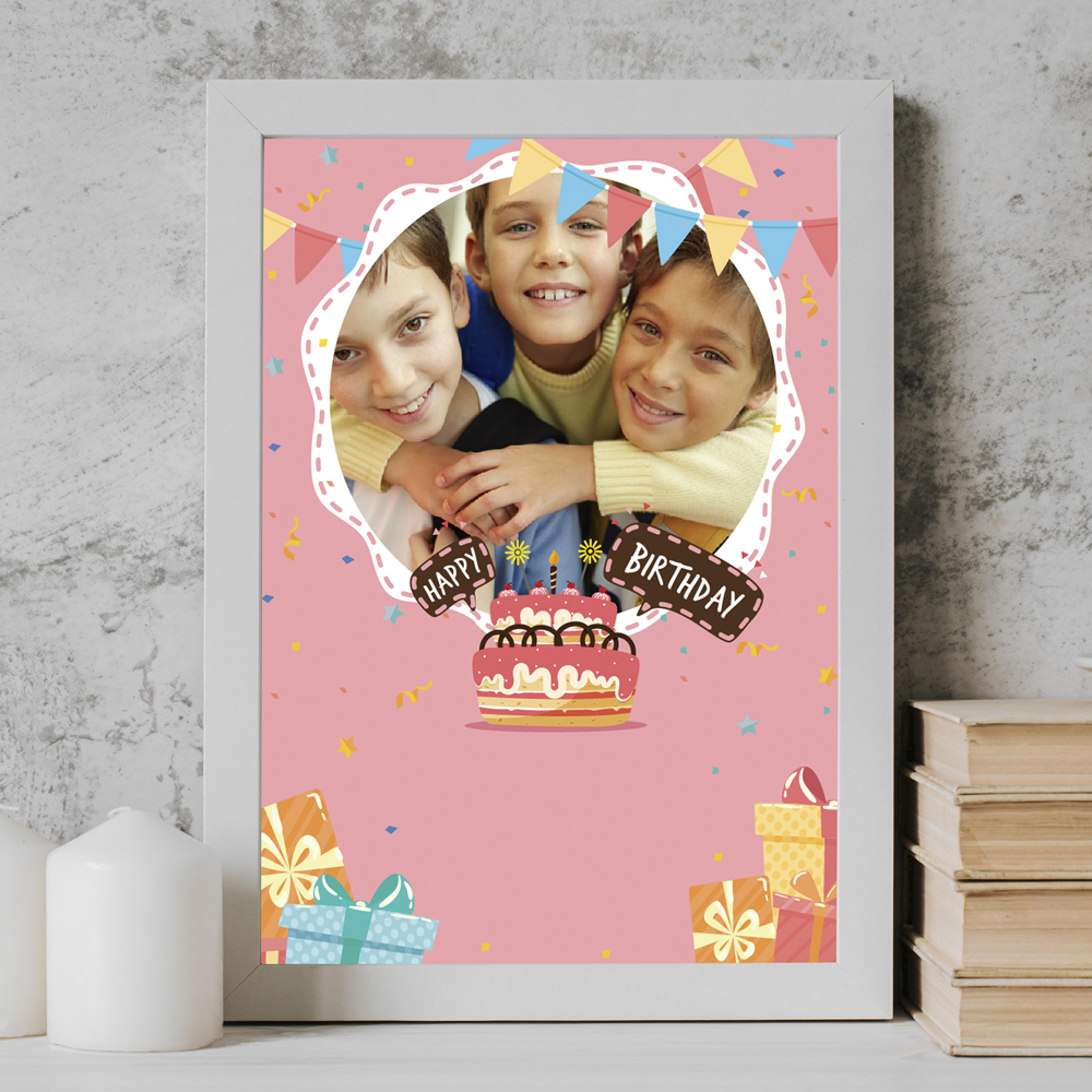 kids Birthday Photo frame 5×7