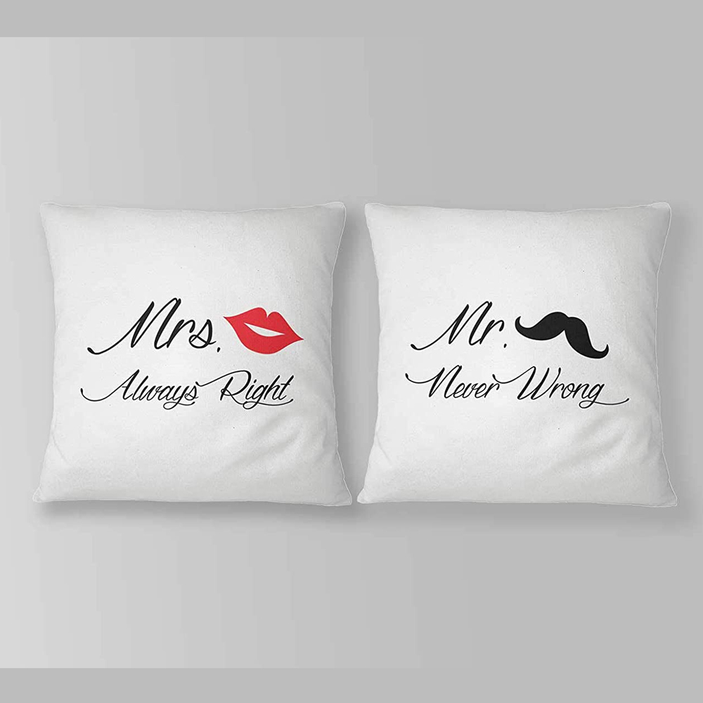personalised Couple pillow 12X12
