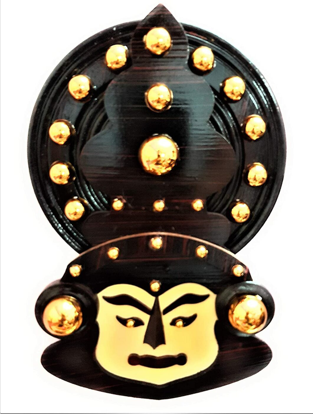 Hand crafted kathakali face