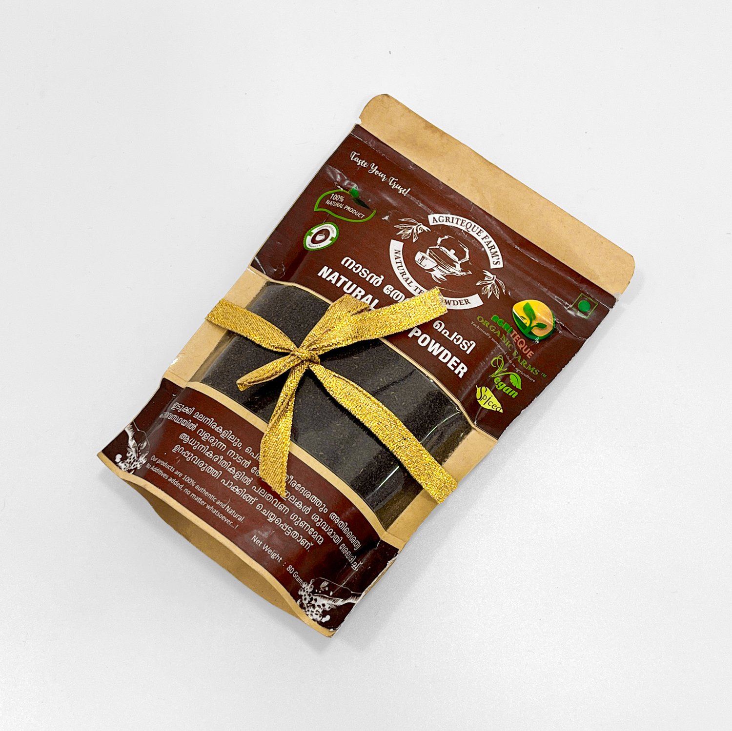 Organic coffee powder