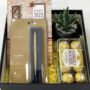 New year corporate gifts box includes Parker pen, 2023 calendar, plant with pot and chocolates