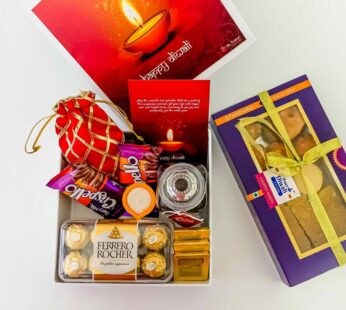 Sugary Relish best Diwali gift ideasWith Assorted Dry Fruits, Diwali Sweets, And More