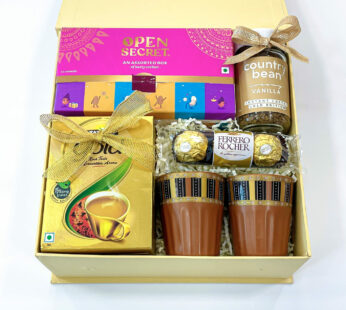 Best Lohri Gift with Assorted Cookies, Ferraro Rocher chocolates, Instant Coffee and More