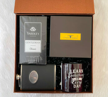 surprising gift for husband birthday after marriage with Perfume, hip flask, and more
