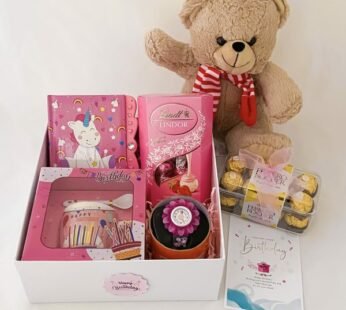 captivating birthday gifts for teenage girls adorned with a Teddy, chocolates, & more