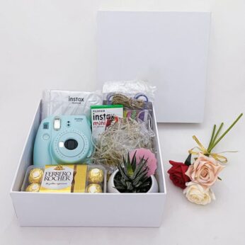 captivating 18th birthday gifts for girls with, camera, chocolates, and more