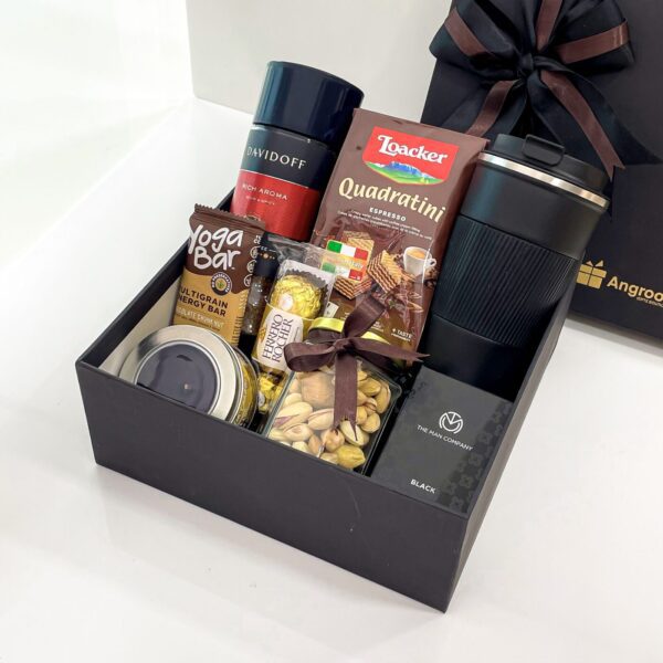 Unique gift for boyfriend on anniversary with Davidoff Coffee, dry nuts, and more - Image 3