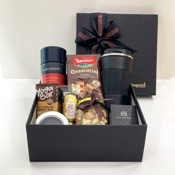 Unique gift for boyfriend on anniversary with Davidoff Coffee, dry nuts, and more - Image 5