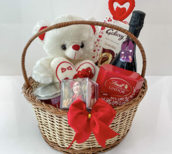 For Her Valentine’s Day Gift For Girlfriend With Chocolates, Wine, And More