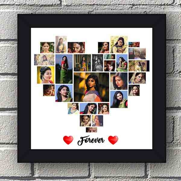 Love collage photo frame