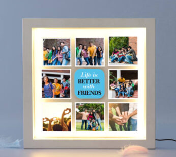 Customized Best Friend Picture Frames | Life is Better with Friends Collage
