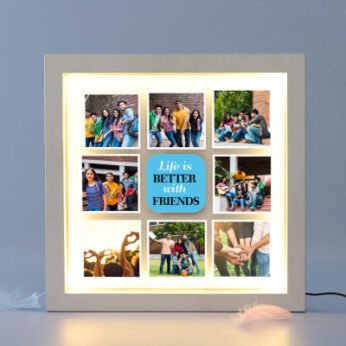 Customized Best Friend Picture Frames | Life is Better with Friends Collage
