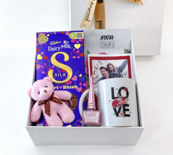 You Are My Sunshine Valentine’s Day Gift Hamper With Chocolates, Sheet Mask, Nail Polish, And More