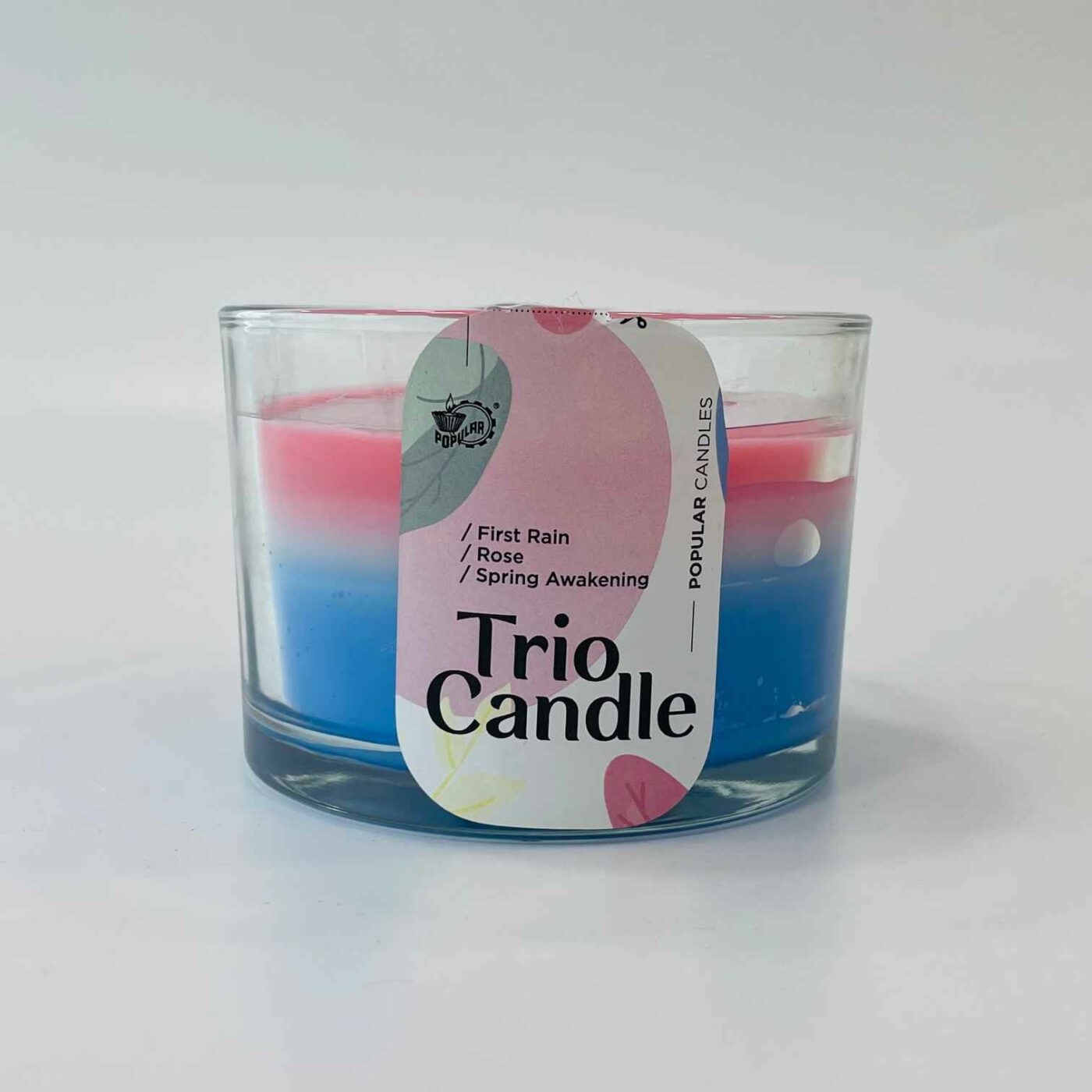 Trio scented candle