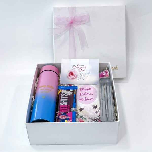 Unique rakhi gifts for sisters contain Rakhis, a water bottle, a pen, and more - Image 3