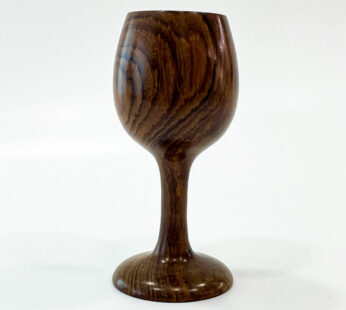 Rustic charm wooden wine Glass from high-quality wood for long last.