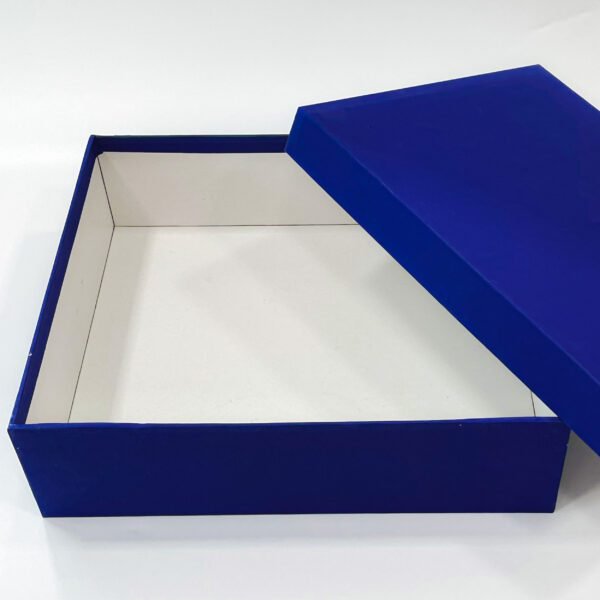 Premium Quality Blue Empty Gift Boxes - Ideal for Gifting and Craft Projects - 4.25 x 11.5 x 14 inch - Image 4