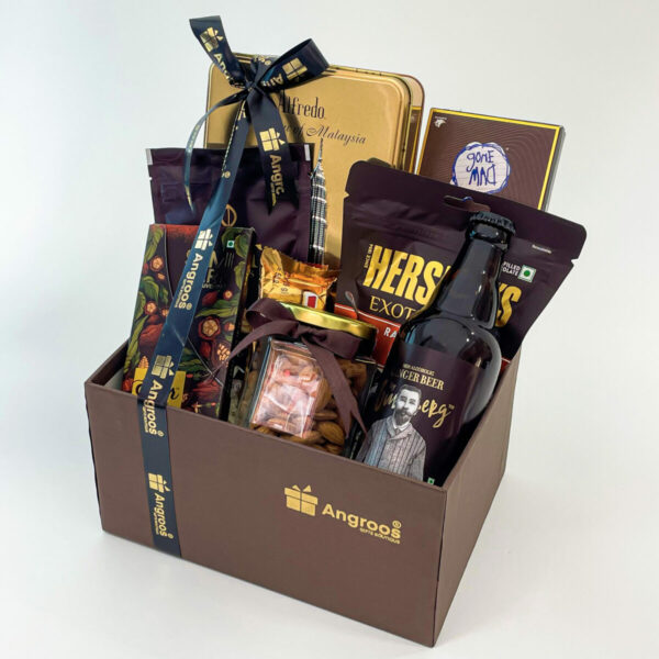 Unique Boss Day gifts filled with chocolates, almonds, ginger beer, and more - Image 3