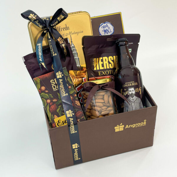 Unique Boss Day gifts filled with chocolates, almonds, ginger beer, and more - Image 4