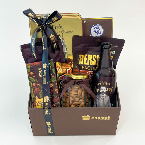 Unique Boss Day gifts filled with chocolates, almonds, ginger beer, and more - Image 5