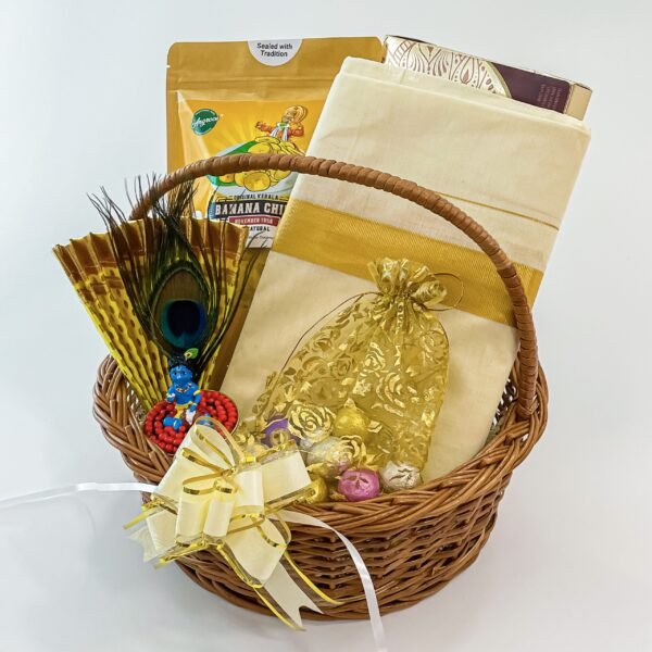 Vishu Delights: Vishu Gifts For Him With Kerala Mundu, Ball Chocolate, Vishari Golden, and More - Image 3