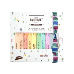Paul And Mike Chocolate Gift Box- Assortment Of Ten 27G Bars