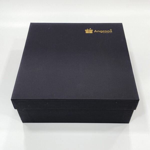 Elegant and Durable Black Coloured gift wrap box with 4x 10x 10 inch - Image 4
