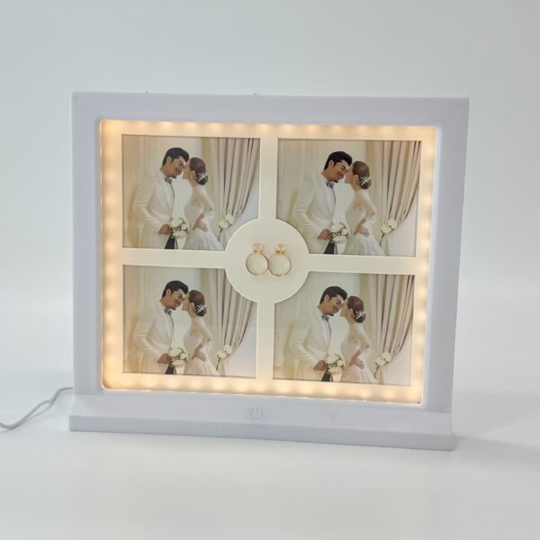 Photo frame ideas featuring 4 cherished and beautiful photos (frame size: H 8 in, W 9 in) - Image 4