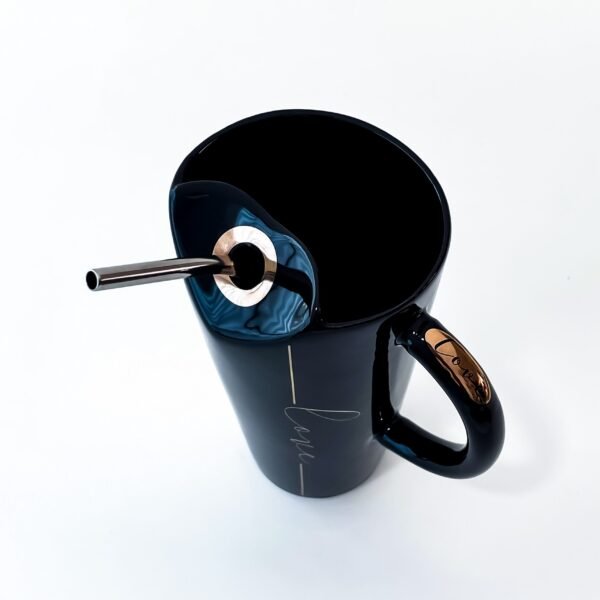 Black ceramic mug : The Ultimate Solution for Your Daily Beverage Needs - Image 3