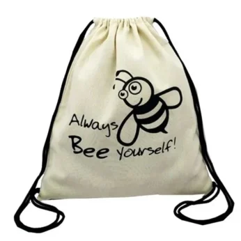 Cotton Drawstring Bag Printed – Shoulder Bag