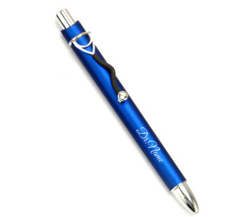 Personalized Doctor Style Blue Pen with Name Engraving