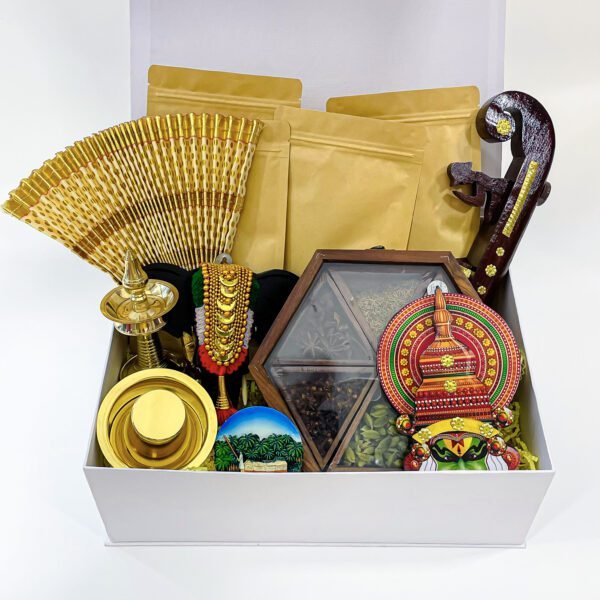 Cherish Traditions with the finest Onam gift that contains Nilavilakku, Udayada, and more - Image 5