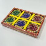 Colourful Diya set