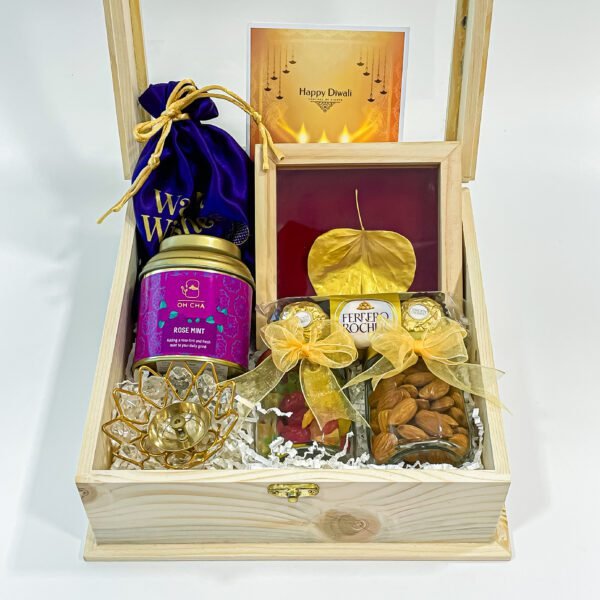 Dussehra Gift Delights: Chocolate Truffles, Gilded Coins Pottle, Mixed Dry Fruits, Almonds, and More gift items - Image 5
