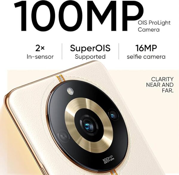realme 11 Pro 5G with 8GB RAM, 256GB Storage,12GB Dynamic RAM,  Vegan Leather Finish Design - Image 3