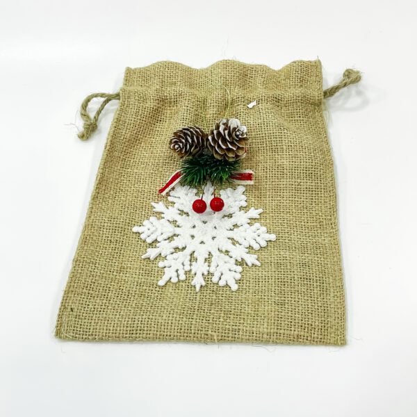 Rustic Radiance: Explore Festive Charm with the Jute Pottle Collection for Snack Packing (2 nos) - Image 2