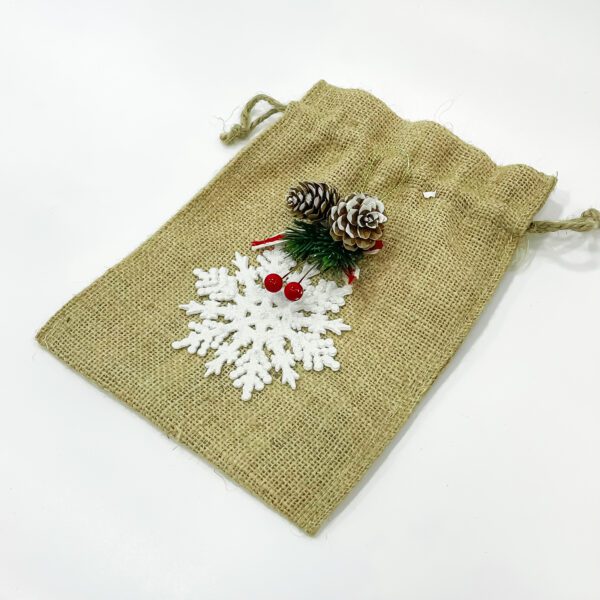 Rustic Radiance: Explore Festive Charm with the Jute Pottle Collection for Snack Packing (2 nos) - Image 3