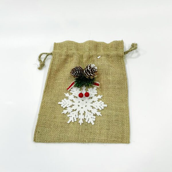 Rustic Radiance: Explore Festive Charm with the Jute Pottle Collection for Snack Packing (2 nos) - Image 4